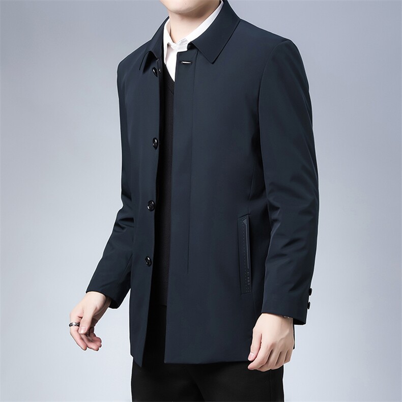 DW-F06冬季男士可拆卸内胆羽绒服保暖外套修身潮流帅气P239，男装羽绒服，电商B360