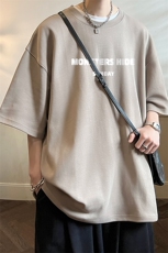 230g重磅纯!夏季短袖t恤男半袖男NT105-P25，男装T恤，电商B367