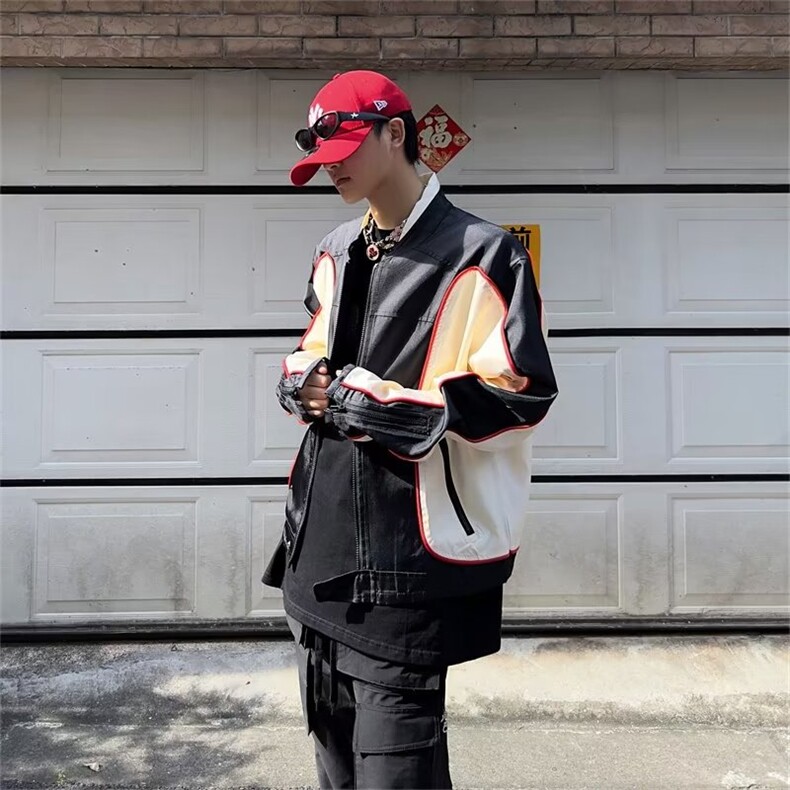 秋季青春流行男夹克文艺潮外套ZG22P65,男装夹克,星座1116-2