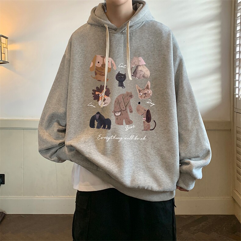 连帽卫衣男大码胖子帽衫大号运动服WY2444-P35,男装卫衣,电商A040
