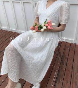 美巾涵5121夏季赫本风连衣裙，女装连衣裙，美巾涵