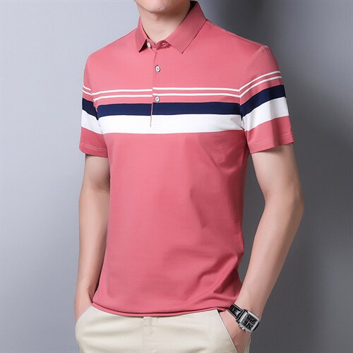 短袖t恤男POLO衫翻领夏季新款衣服打底衫时尚男士上衣男装衣服图片