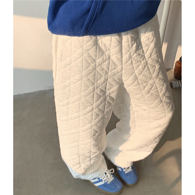 防寒保暖棉裤男女2025冬季潮牌宽松直筒baggy夹棉裤子D385P58，男装棉裤，电商A335-1（原A458）