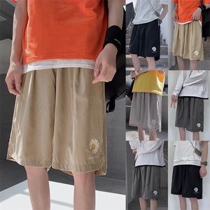 现货夏季潮牌休闲印花短裤五分裤子港风D.8图片