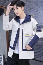 2021春秋季新款男士潮牌夹克韩版宽松连帽工装外套TY2002，男装夹克，星座509