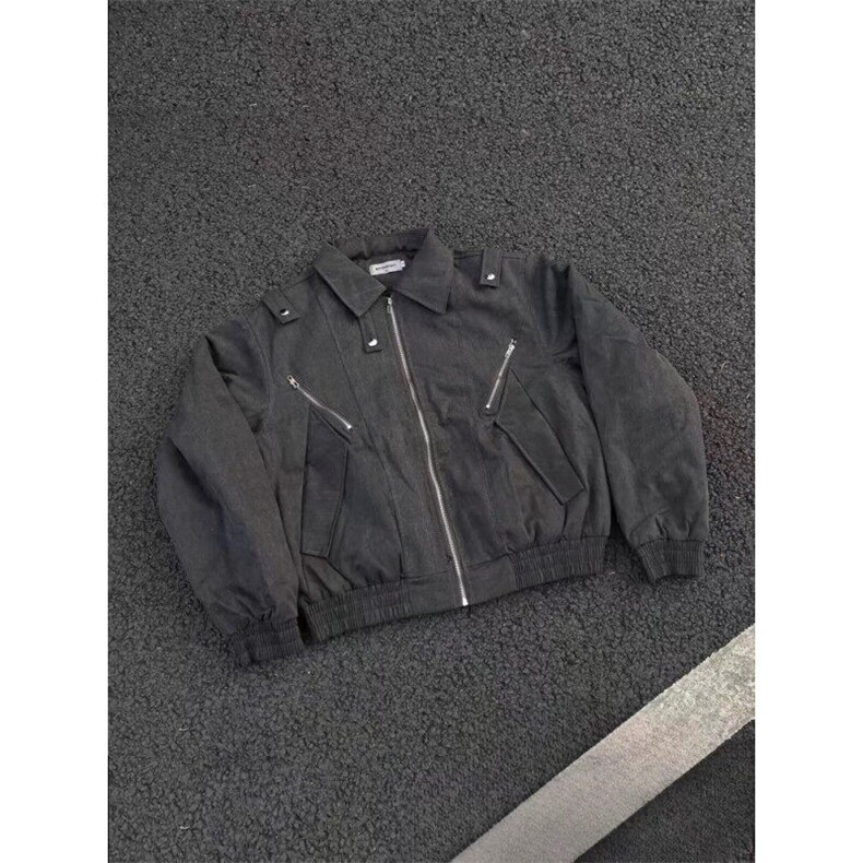 重工水洗解构做旧夹克外套JK0118-P95,男装夹克,星座313A(原308A-2)