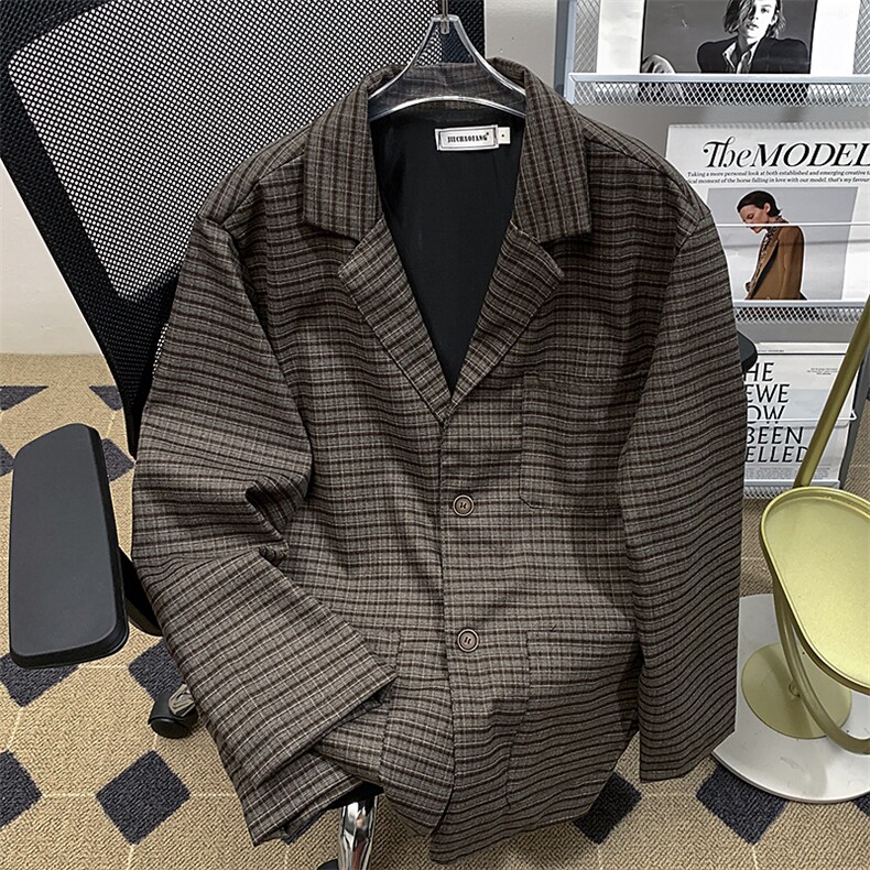 得物品质秋款男西服二粒扣大口袋便西装外套JK141P65，男装西服套装，星座1013-1