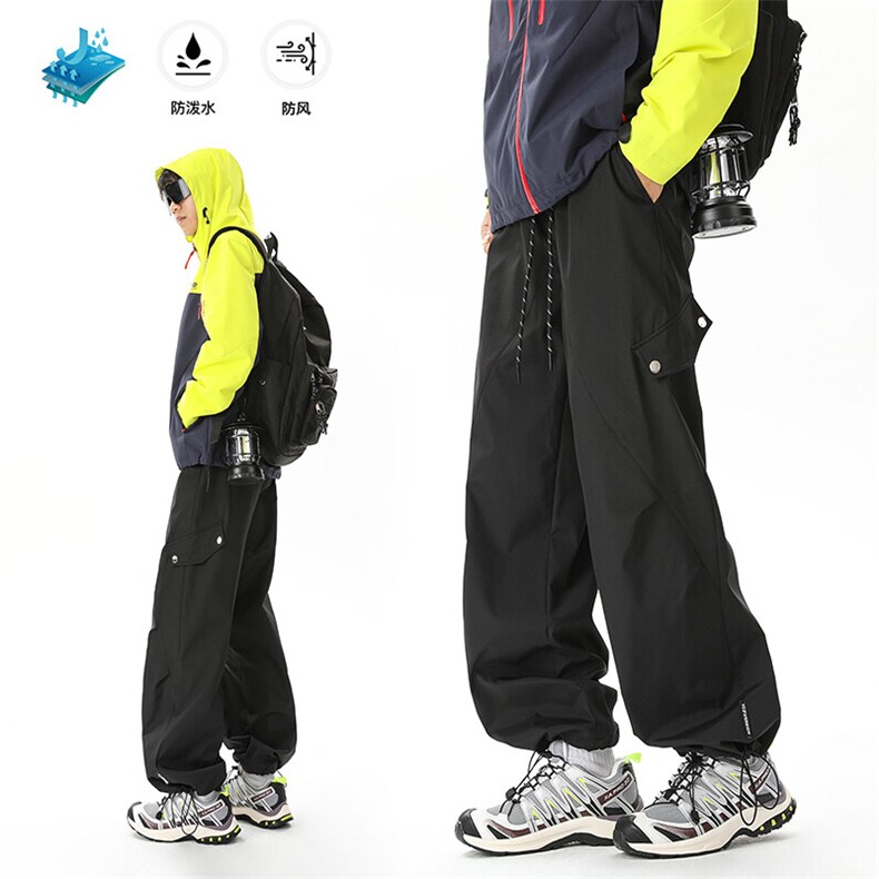 2026春季新款无影墙大码美式工装防水冲锋裤M-5XHK24114-特P29，男装工装外套，电商A022