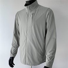 冰感速干防晒衣男春夏季薄款户外运动短款立领夹克防晒皮肤衣外套，男装防晒衣，星座601-1