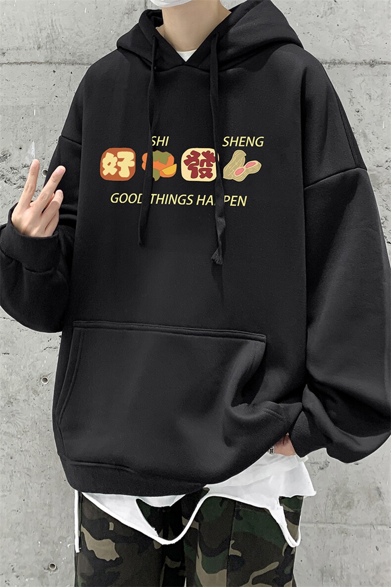 量大优可提供视频2024春新美式连帽卫衣D223A-WY23139-P35,男装卫衣,电商019-1