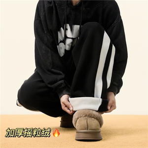 2025冬季新款加厚摇粒绒裤子宽松INS休闲裤B315-K5445-P65控78图片