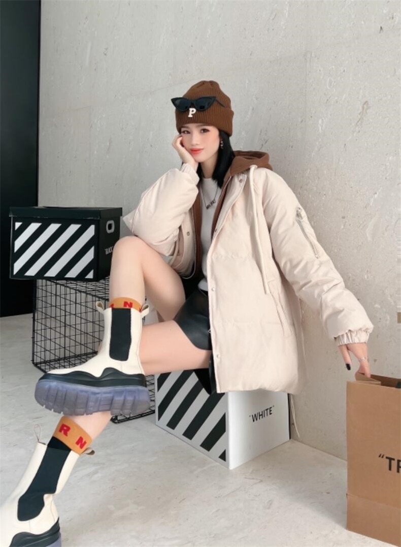 羽绒服好看，女装羽绒服，金尚名门