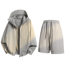 UPF50+冰丝凉感防晒衣男夏季线连帽防晒服套装A406TZ3282特P78，男装防晒衣，星座309（原A406）