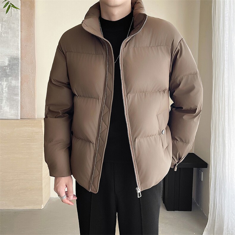 轻熟风~冬季短款面包服皮棉衣E002/P125,男装棉衣,电商B331