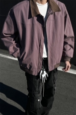 美式工装夹克水洗帆布翻领外套男xh90-特p80，男装夹克，电商B367