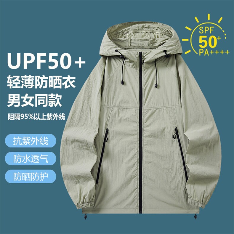 2025夏季新款中性风冰丝时尚凉感轻薄透气防晒服皮肤衣F2377-P30,男装夹克,星座1402-1