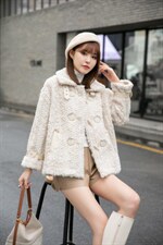 现货：编织狐皮毛一体，其它，蕃米莉