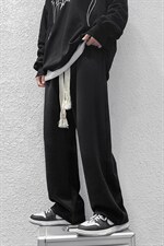 爆卖100万+纯棉包边品质升级大码情侣编织抽绳休闲裤男K2128P50，男装休闲裤，电商A073