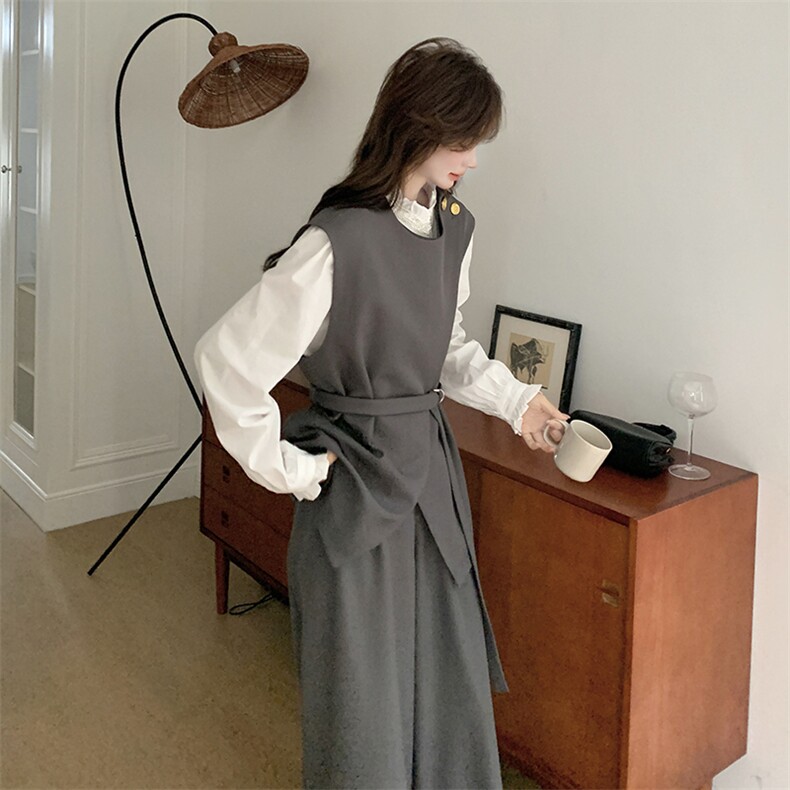 新品2026两件套背心+阔腿裤2C116-2507-P175-K228,女装套装/套裙,2C116