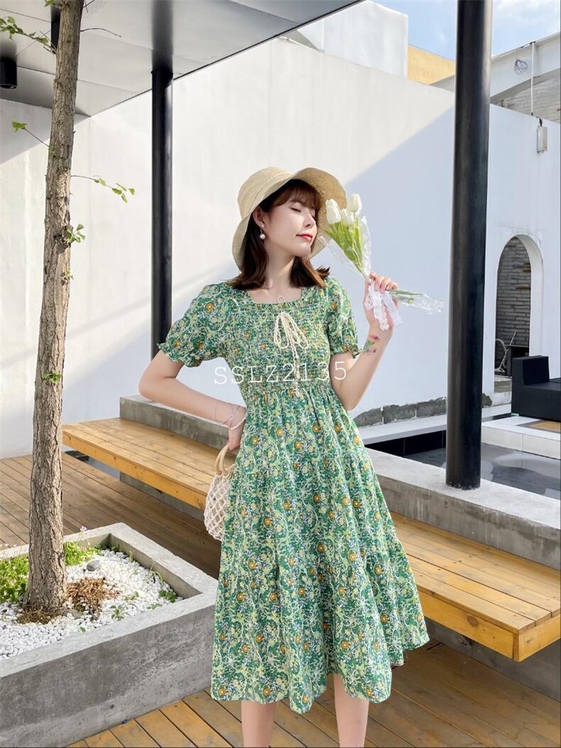 2136款，小青新时尚潮流连衣裙，好买，欢迎各位大佬一起发财，女装连衣裙，时尚靓姿