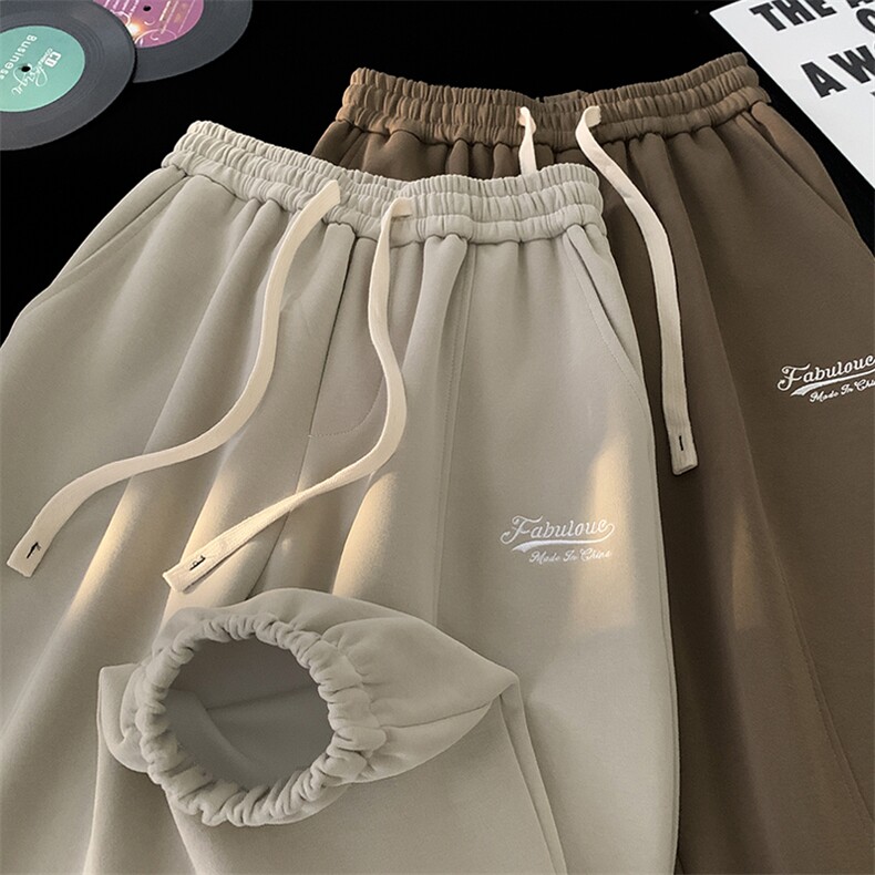 供抖音高品质现货休闲裤男裤子刺绣束脚裤416B-1-KL689-P50限68,男装休闲裤,星座416B-1