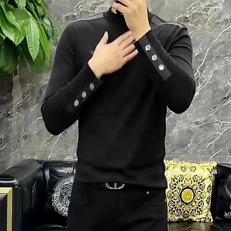 圆领男士25秋冬现货抖音纯色时尚卫衣WY002-P48,男装卫衣,星座1602（原101B）