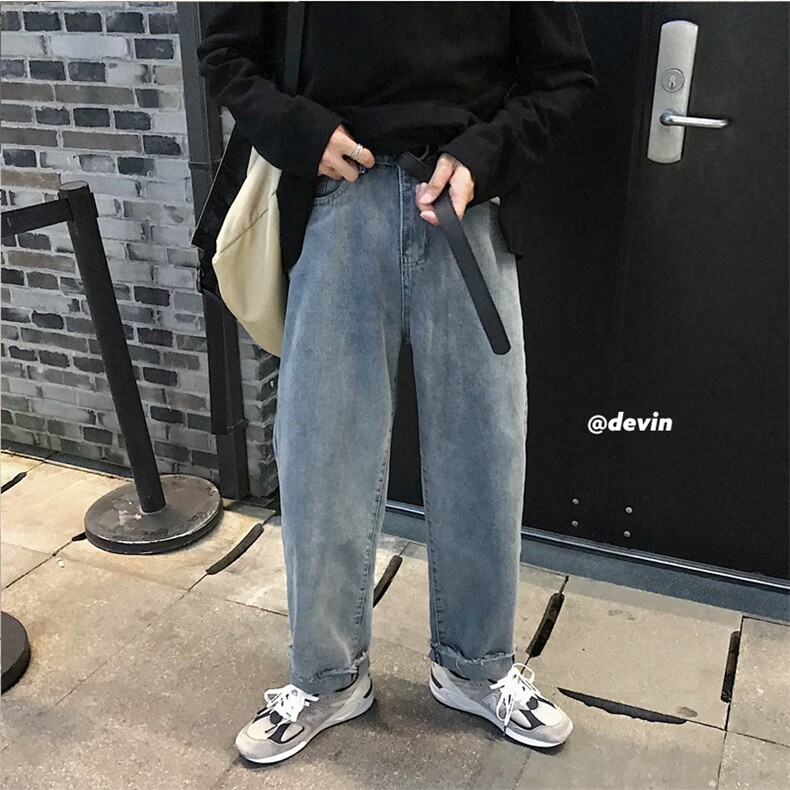 @秋季新款直筒休闲牛仔裤男K090/P50限69,男装牛仔裤,电商B350