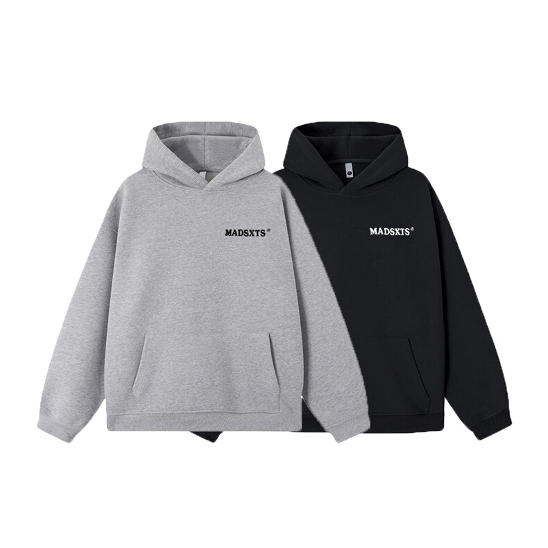 特P52-DY12-现货重磅美式刺绣字母连帽卫衣男潮牌情侣帽衫，男装卫衣，星座618B-1