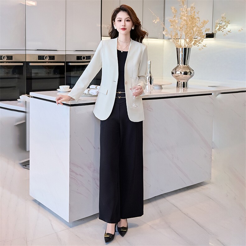 西装外套女2025春秋新款气质时尚休闲减龄炸街设计感百搭西服上衣,女装西装,卡杰菲