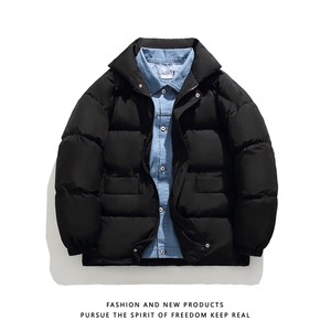 现货2W 抖音直播 牛仔假两件棉衣棉服 白底 8218 P118严控-158图片
