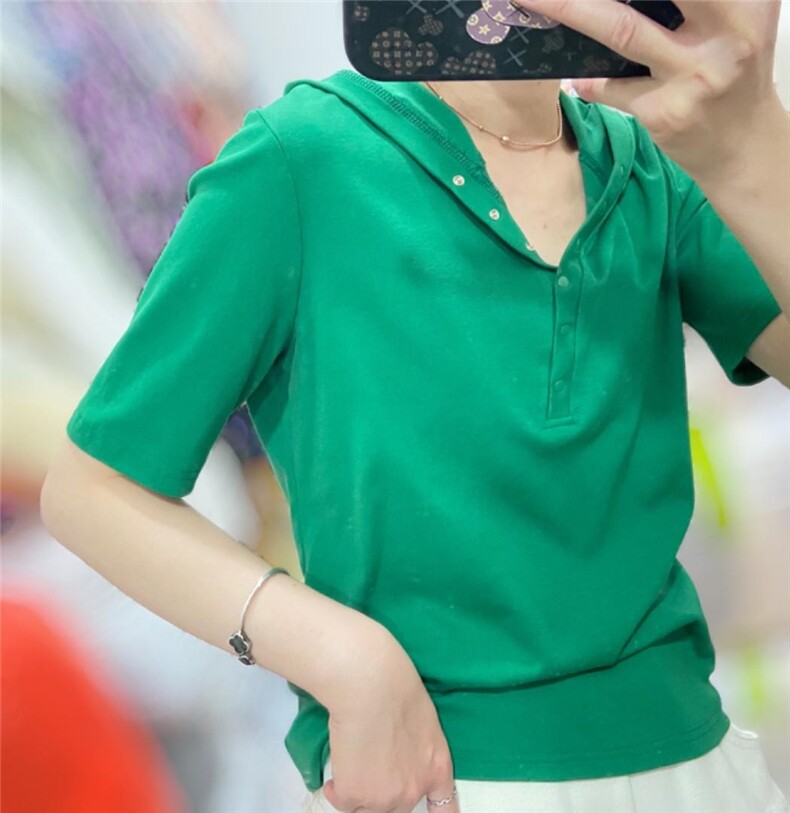 9158连帽短袖，其它，著朴