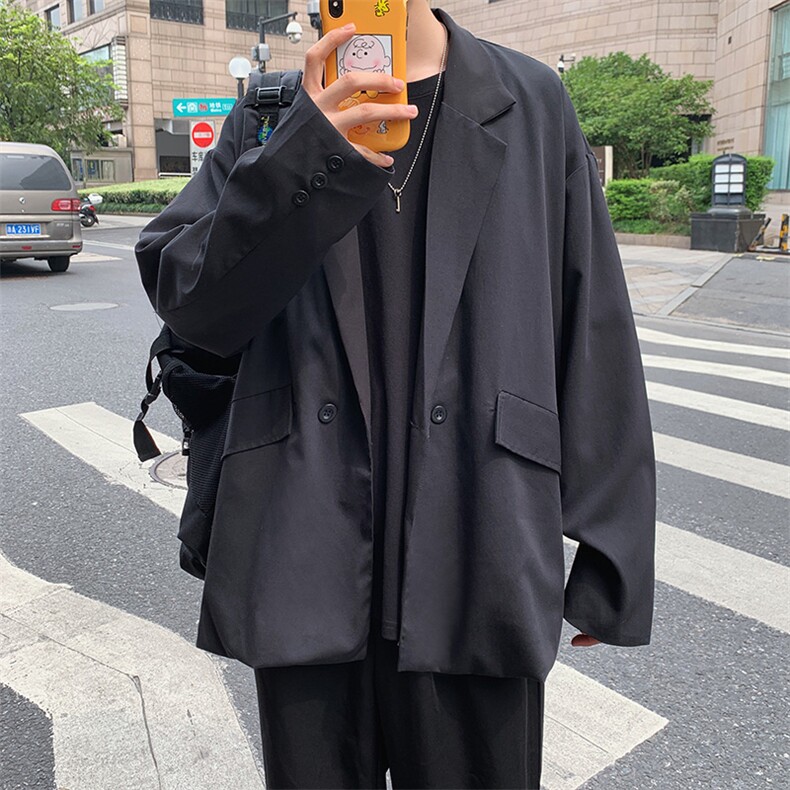秋休闲小西服原宿韩版港风西装外套夹克外套单排扣男装W1363-P55,男装夹克,星座512-4