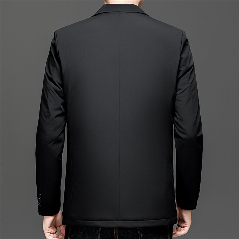 现货冬季高端精品羽绒西服高级成衣系列标90绒,男装西服,星座218-1（原230）