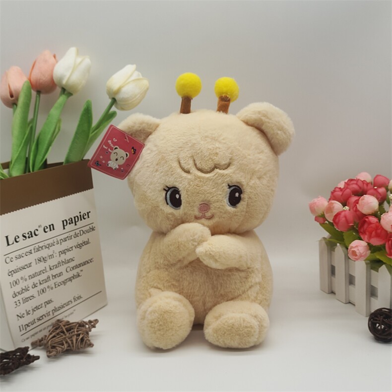 蜜蜂熊，硕然毛绒玩具