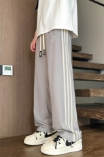 2024夏季新款内景大码刺绣织带冰丝裤M-5XHK24514-P60，男装休闲裤，电商A022