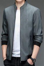 BSTN9917男士新款春季夹克休闲商务中青年半球服立领上衣外套P85，男装夹克，钱塘6003A(原)4033A