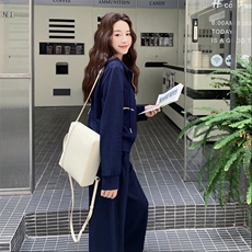 新款现货主推连帽卫衣二件套2C129-2602-P165-K248找同款，女装套装/套裙，2C129
