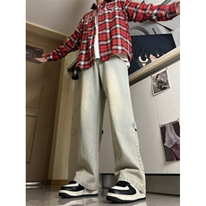 NZ803秋冬新款大货阳光帅气男宽松直筒长裤，量大价优特P38，男装休闲裤，星座215-2（原311A-2）