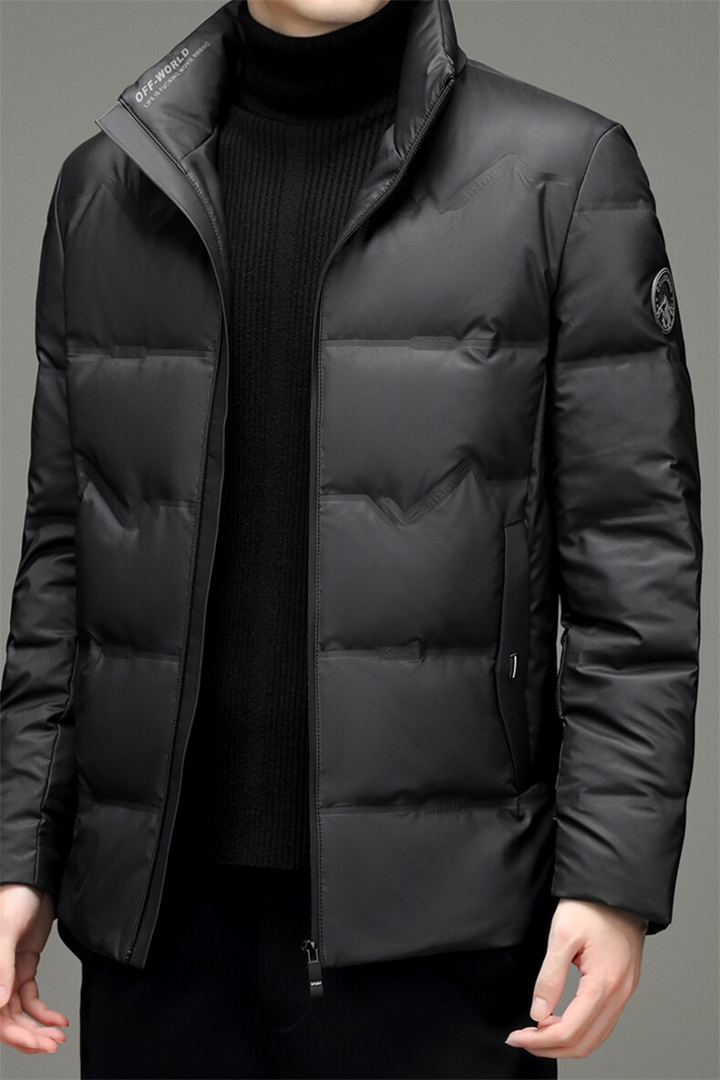 中老年羽绒服男士短款加厚中年爸爸装新款冬季外套YYYR2120-P255,男装羽绒服,电商B212（原钱塘6029）