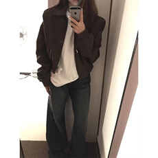 网图有货春季新款韩系超火高级感显瘦初春夹克男女A1348-P66，男装夹克，星座1505