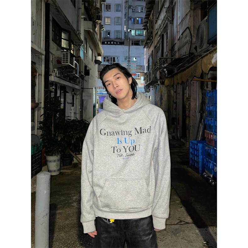 秋冬新品标语美式卫衣宽松男女外套加绒连帽ins情侣帽衫WM08,女装短外套,星座1116A（原606A-3）