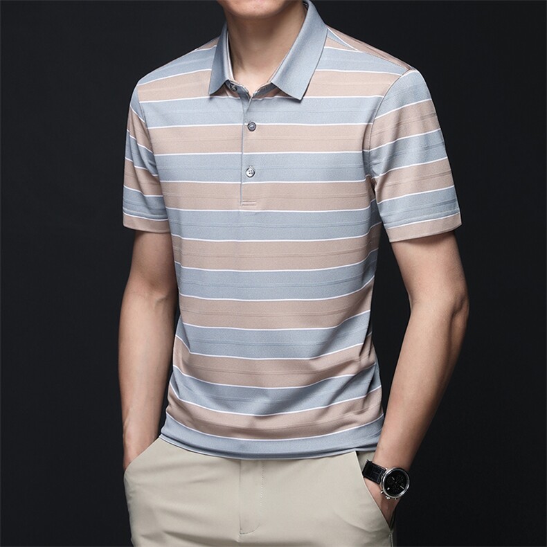 BJ902806男士2023年夏季新款百搭T恤男短袖商务休闲体恤男P110,男装T恤,电商B360