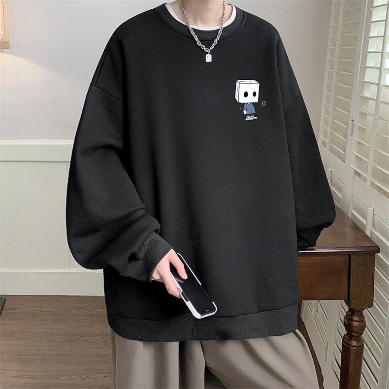 8XL圆领卫衣男超大码胖子肥佬大号长袖t恤S6400-P28,男装卫衣,电商A040