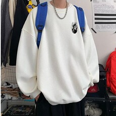 春秋季卫衣男水墨画抽象图形印花潮牌圆领上衣FY203-P33，男装卫衣，星座1109-3