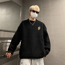 高质量！秋冬季半高领毛衣男加绒加厚线衣男针织衫男MY251-特p38，男装针织衫/毛衣，电商B367