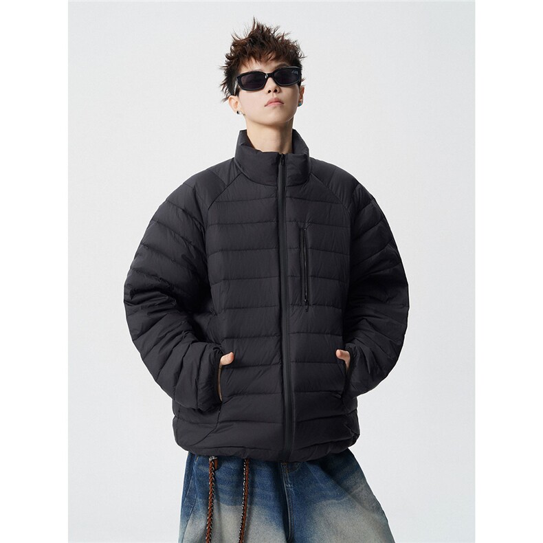 可二开轻便90绒白鸭绒M-5XL大码锦纶羽绒服男78188P238控328,男装羽绒服,星座226-1