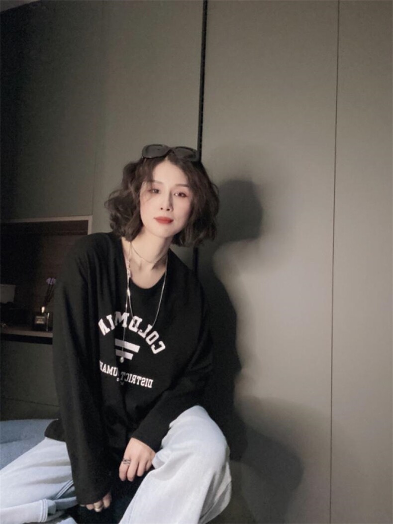 字母T恤均码，女装T恤，可纳奇