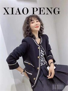 小香风外套图片