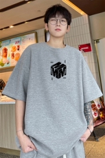 量大优！供视频！港风华夫格短袖T恤半袖男HT205-特P18，男装T恤，电商B367