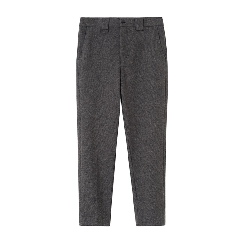 K9109-P68男士秋冬带纹路毛呢面料加厚休闲西裤S-3XL码,男装西裤,电商A211